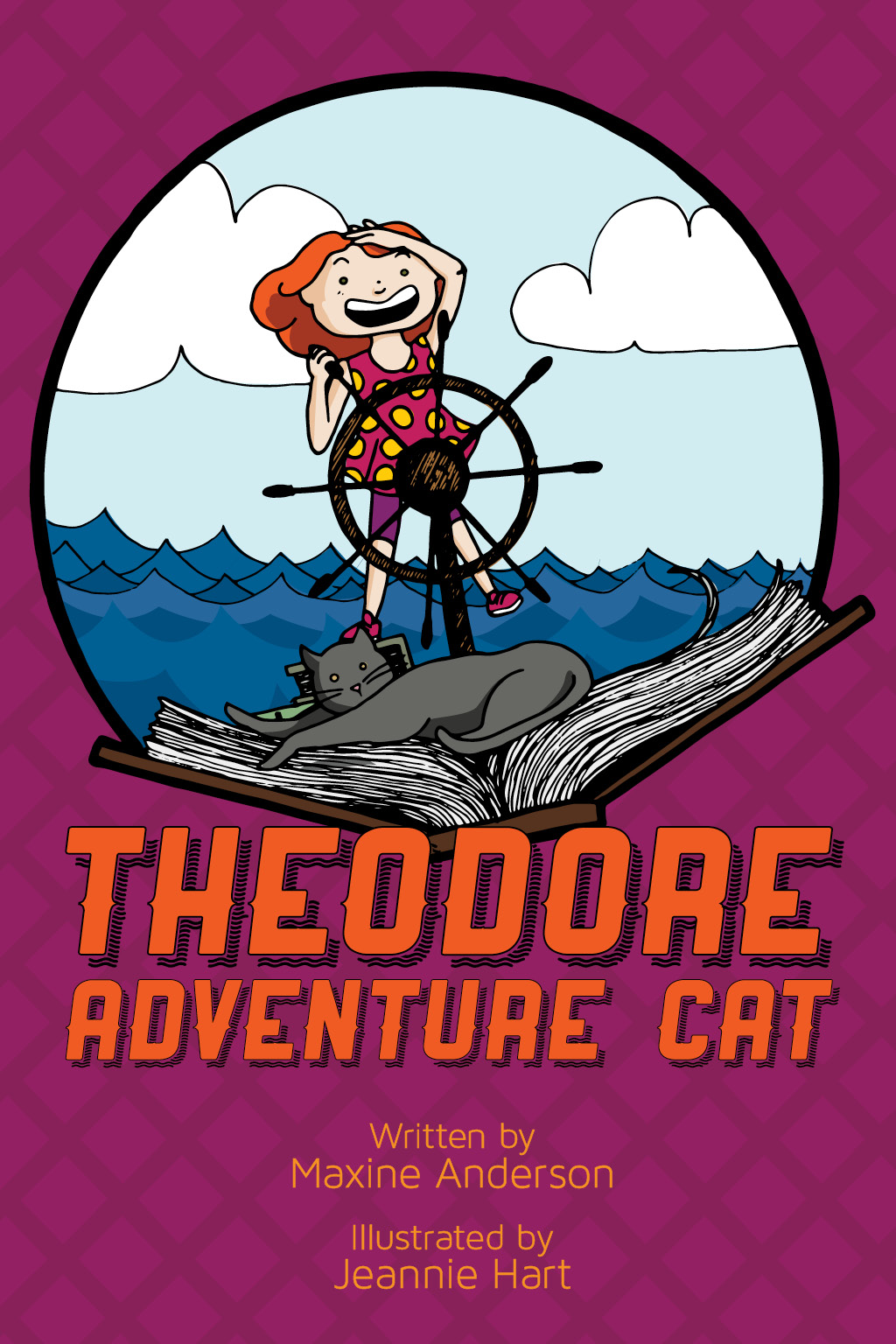 Theodore Adventure Cat – Children’s Book Illustration